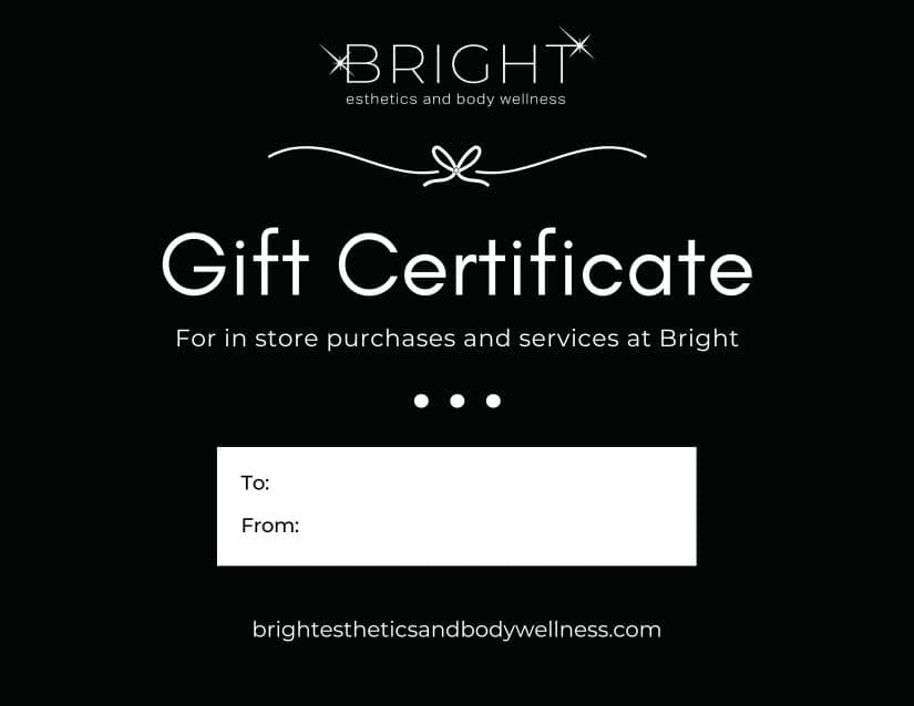 Gift certificate
